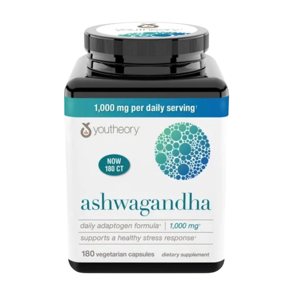 YOUTHEORY Ashwagandha 1,000 mg