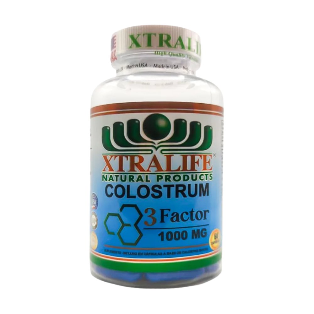 XTRALIFE Colostrum 3 Factor 1,000 mg