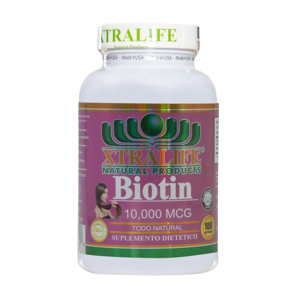 XTRALIFE Biotina 10,000 mcg