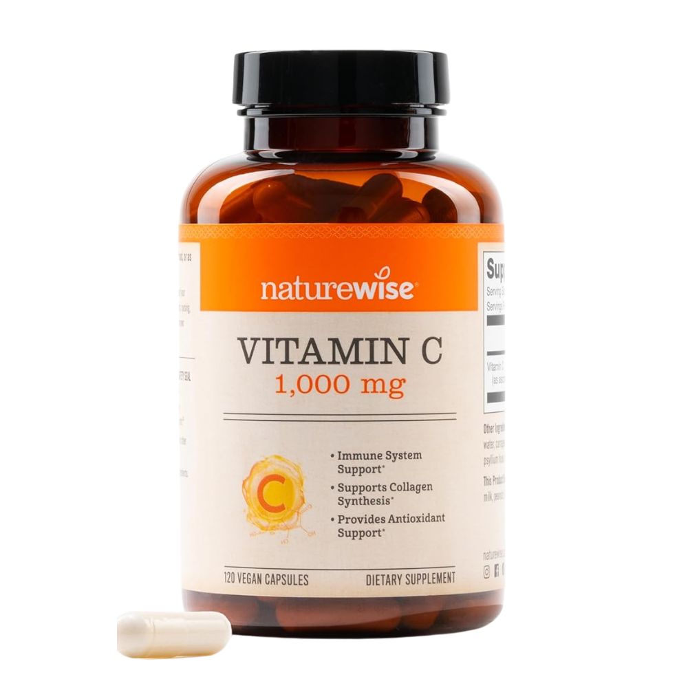 NATUREWISE Vitamina C 1,000 mg 120 capsulas