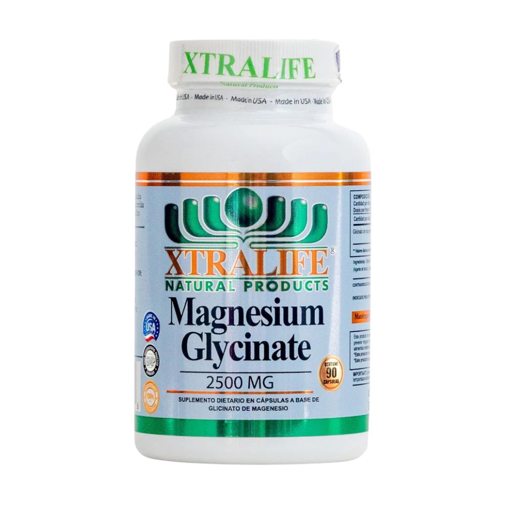 XTRALIFE Glicinato de magnesio 2500 mg