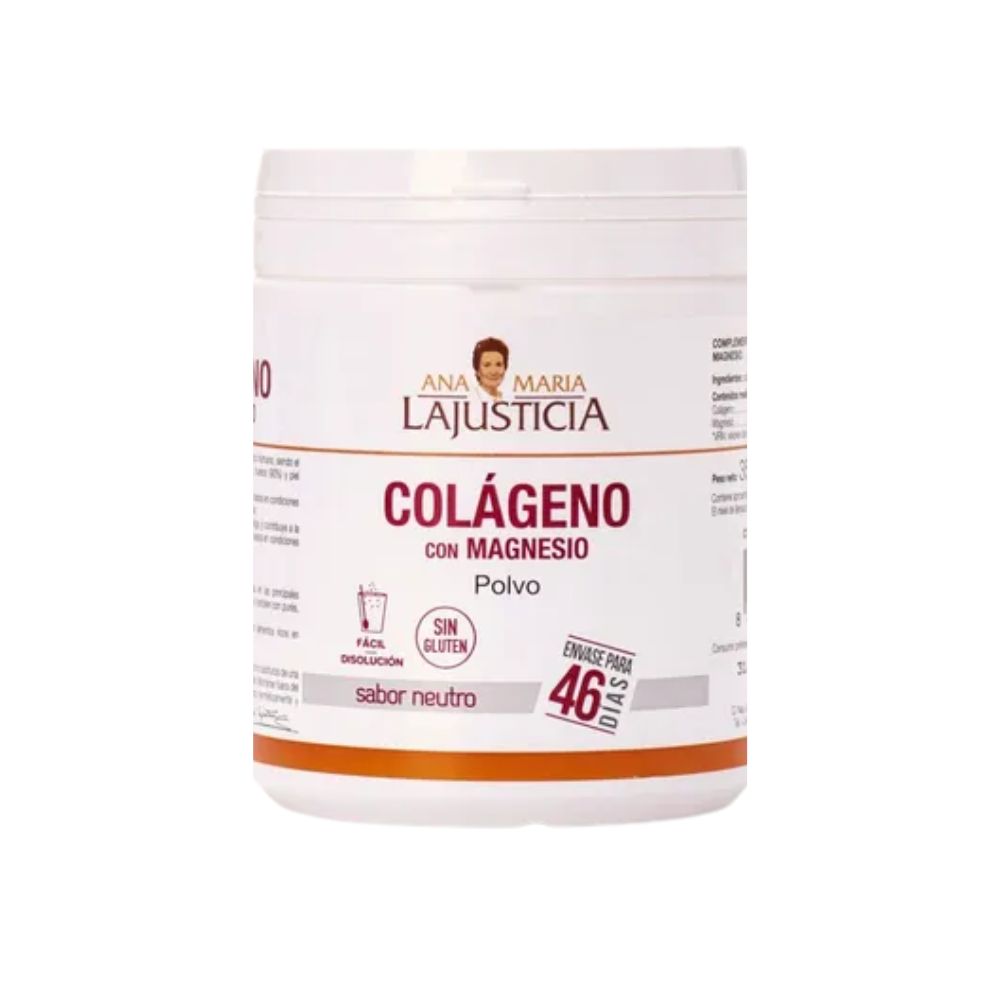 ANA MARIA LAJUSTICIA Colageno con Magnesio Sabor Neutro polvo
