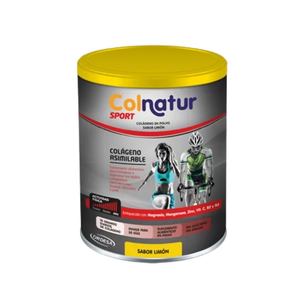 COLNATUR Sport Colageno en polvo sabor limon