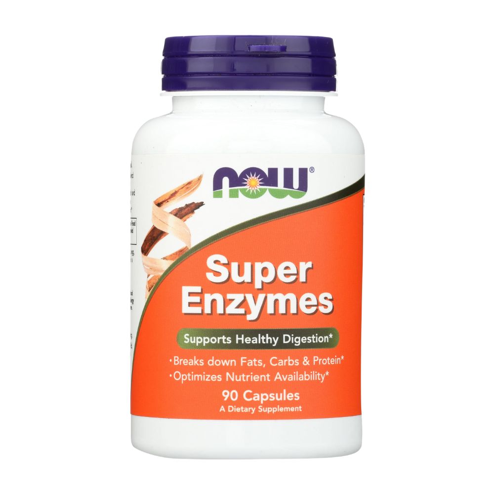 NOW Super Enzymes 90 capsulas