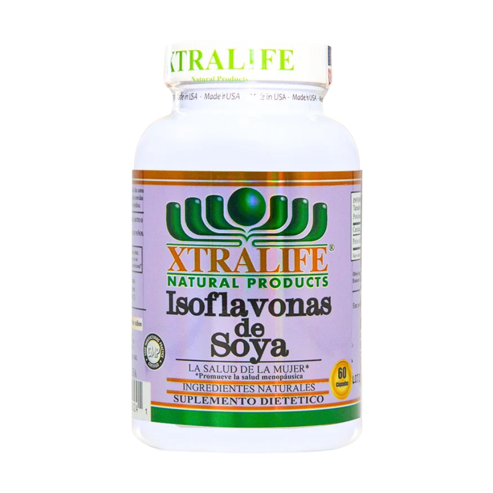 XTRALIFE Isoflavona de soya 700 mg