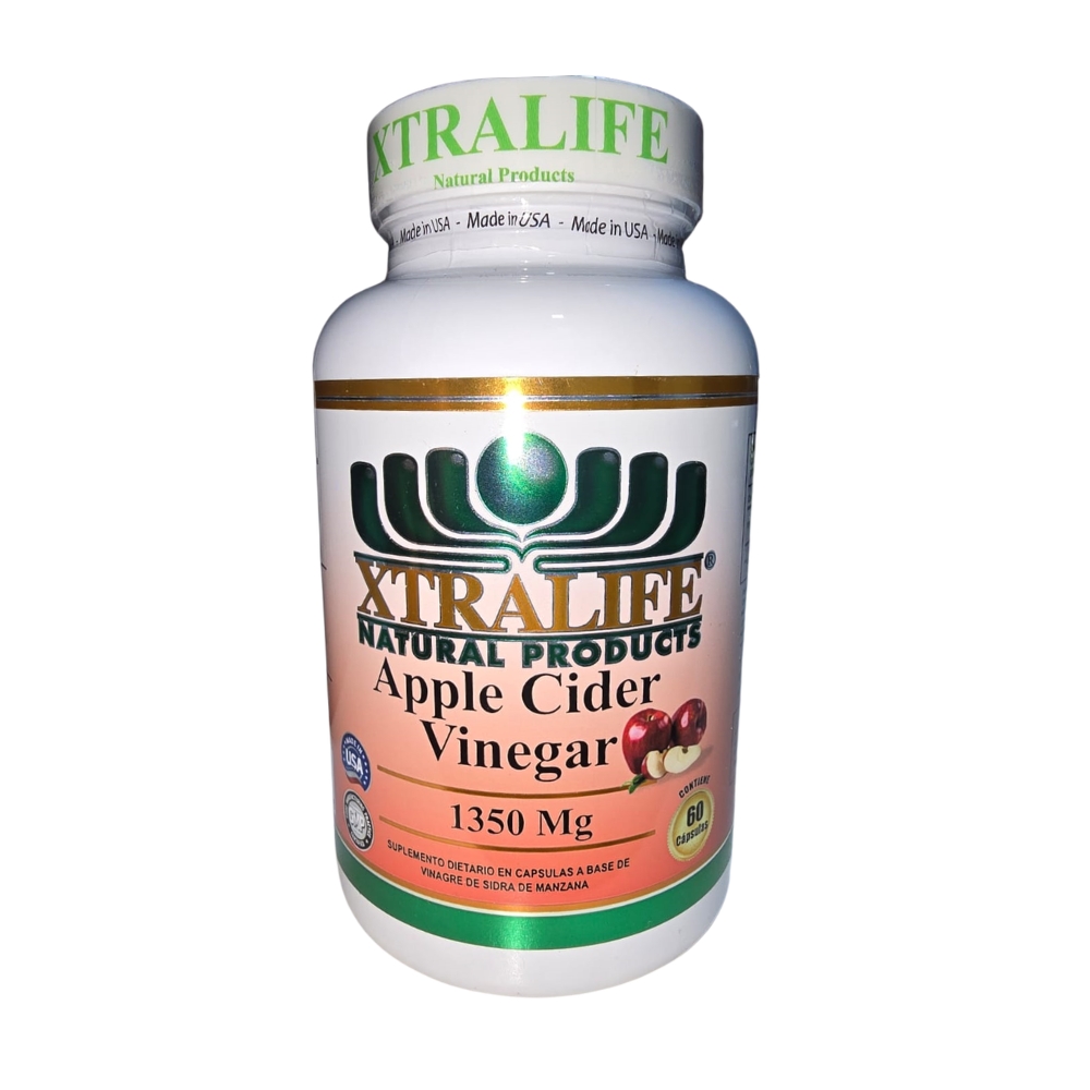 XTRALIFE Vinagre de sidra de manzana 1,350 Mg