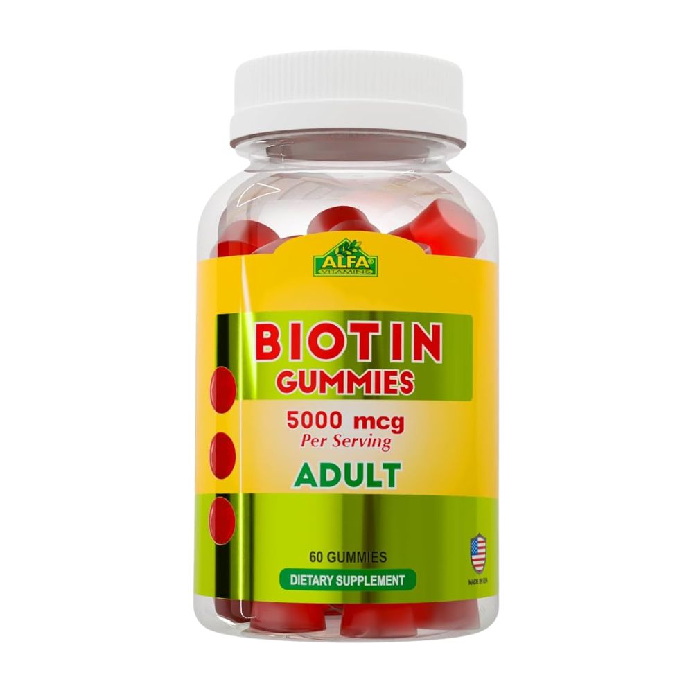 ALFA Biotina Gummies para adultos